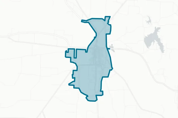 City of Trenton — detail map