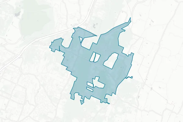 City of Collegedale — detail map
