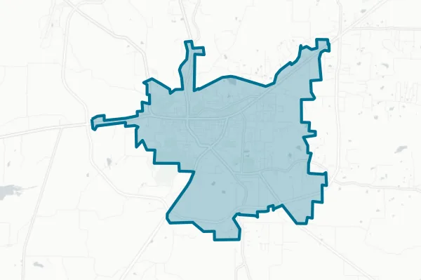 City of Paris — detail map