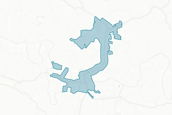 Town of Centerville — detail map