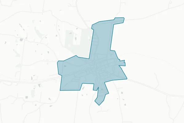 City of McEwen — detail map