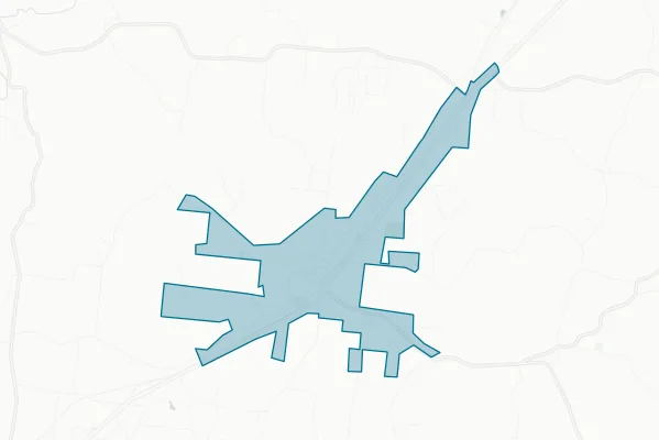 City of Loretto — detail map