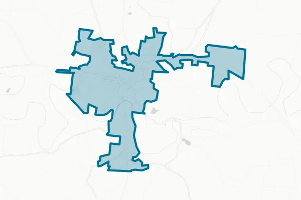 City of Fayetteville — detail map