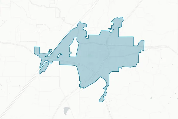 City of Sweetwater — detail map