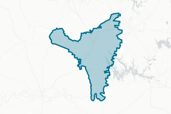 Metropolitan Government of Lynchburg Moore County — detail map