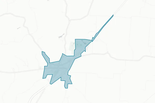 Town of Troy — detail map