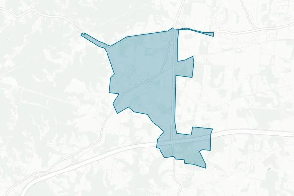 City of Baxter — detail map