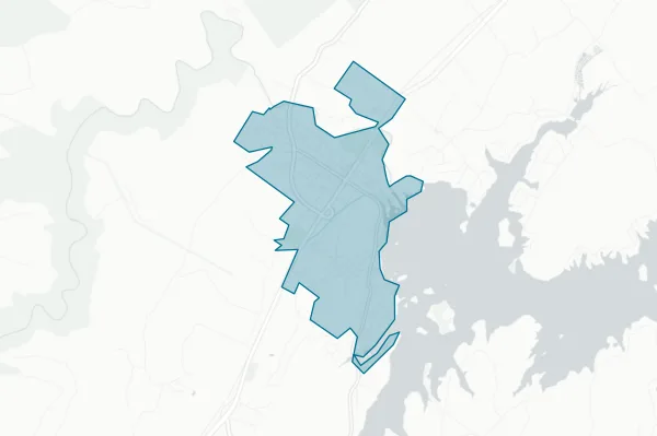 Town of Spring City — detail map
