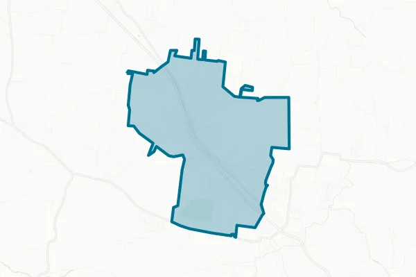 City of Greenbrier — detail map