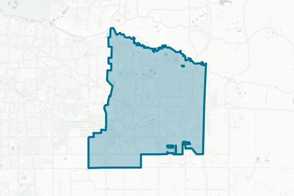 Town of Collierville — detail map