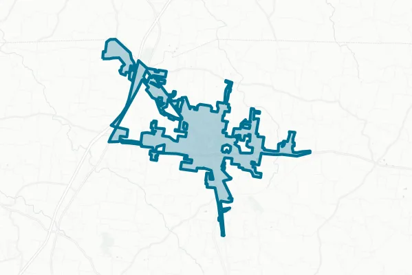 City of Portland Tn — detail map