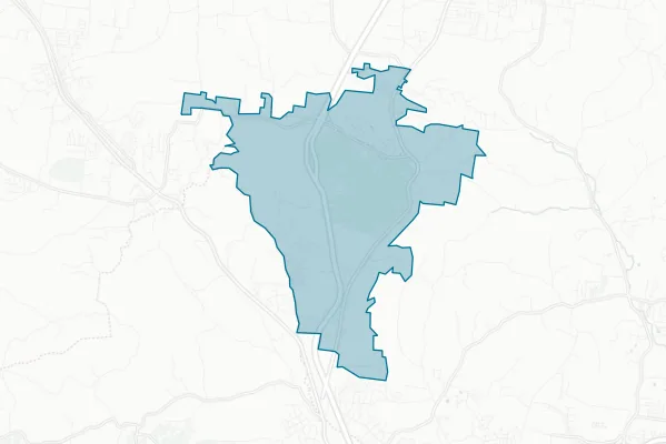 City of Millersville — detail map