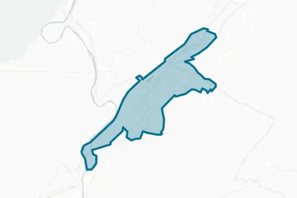 Town of Erwin — detail map