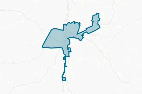 City of Waynesboro — detail map