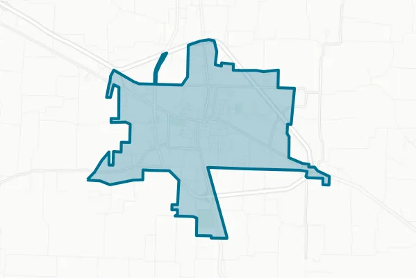 City of Martin — detail map
