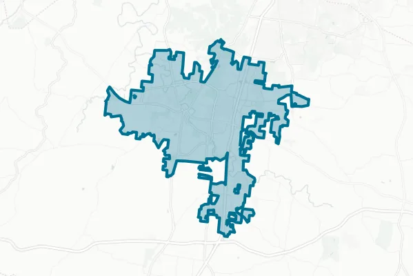 City of Franklin — detail map