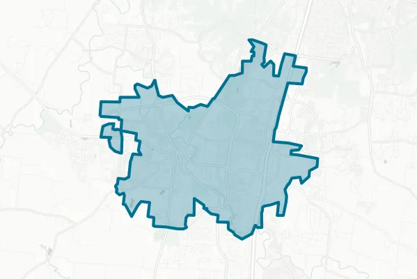 Franklin Special School District — detail map