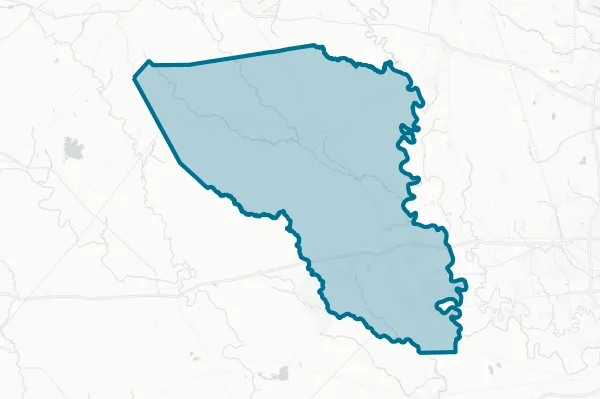Austin County — detail map