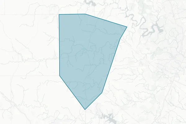 Blanco County — detail map