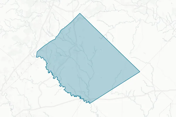 Caldwell County — detail map