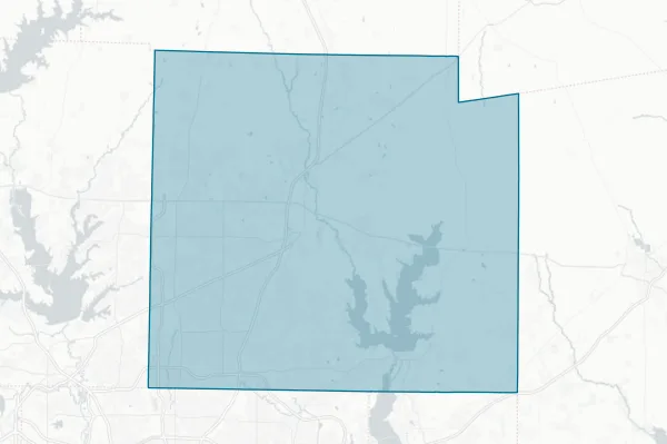 Collin County — detail map