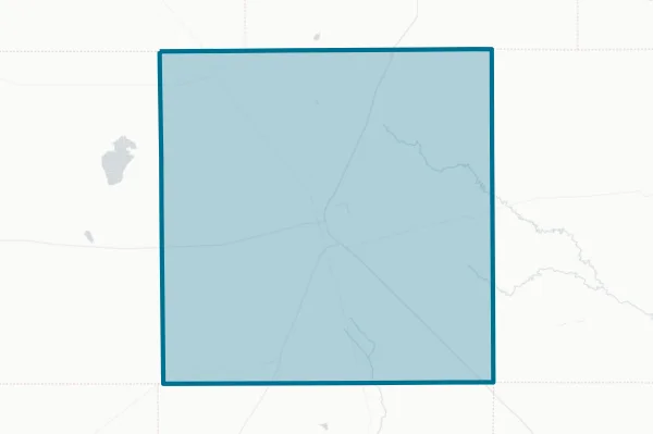 Dawson County — detail map
