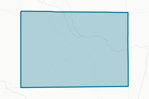 Dimmit County — detail map