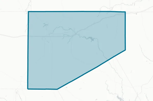 County of Eastland — detail map