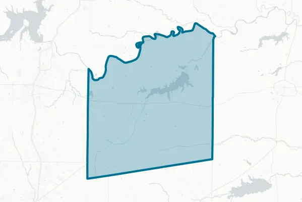 Fannin County — detail map