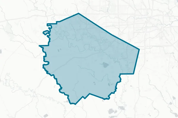Fort Bend County — detail map