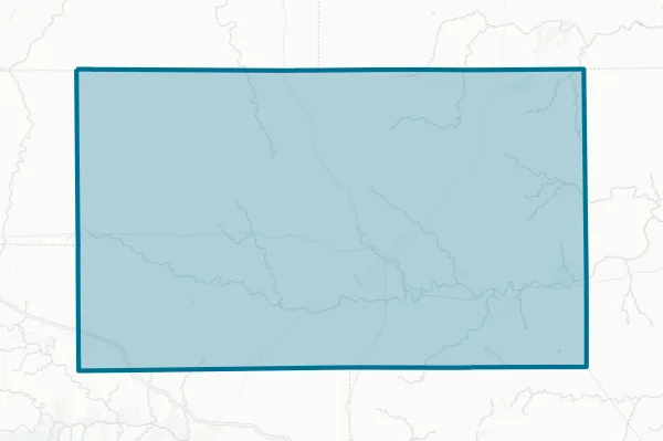 Gillespie County — detail map