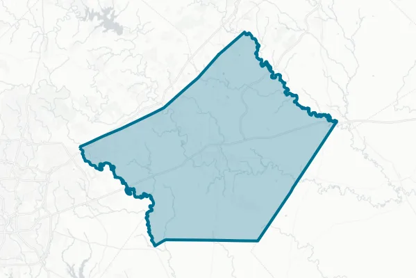 Guadalupe County — detail map