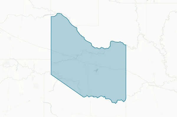 Hardeman County — detail map