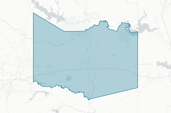 Harrison County — detail map