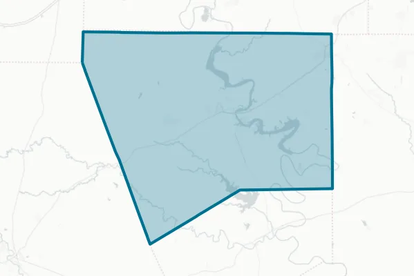 Hood County — detail map