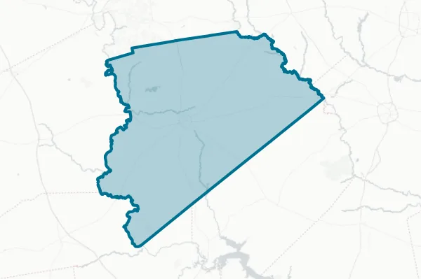 Houston County — detail map