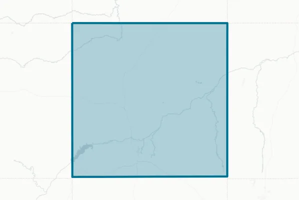 Hutchinson County — detail map