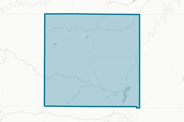 Jones County — detail map