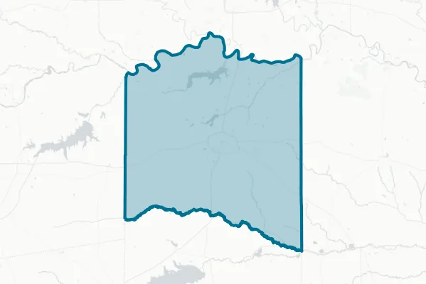 Lamar County — detail map