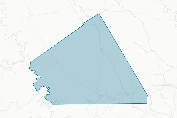 Lampasas County — detail map