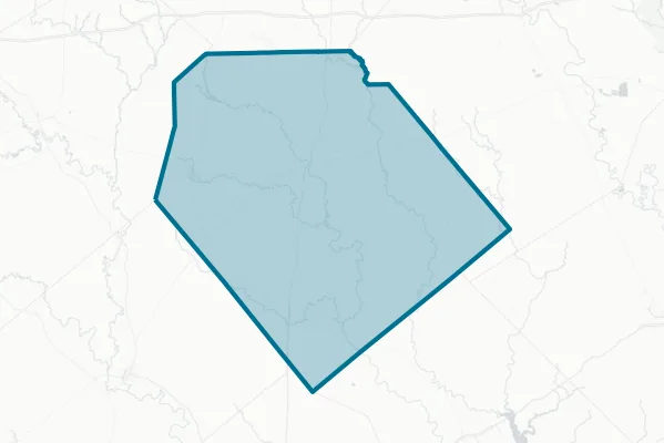 Lavaca County — detail map