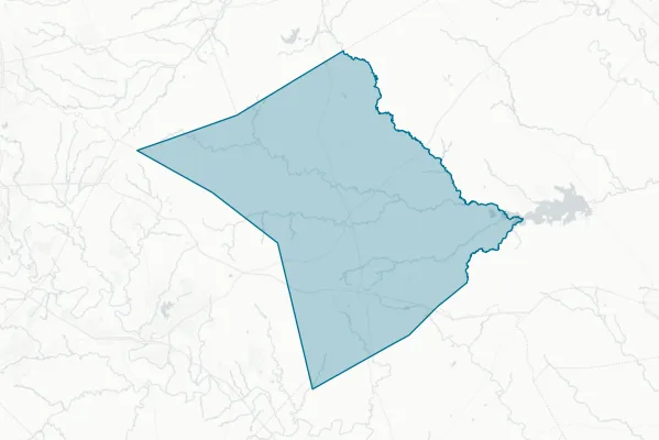 Lee County — detail map