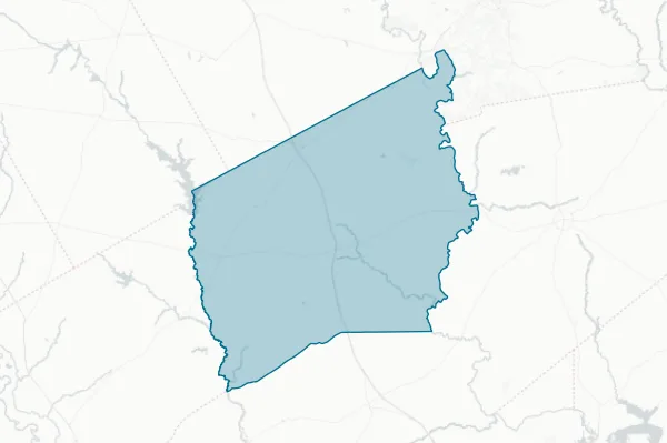 Leon County — detail map