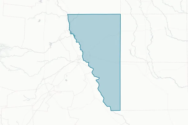 Maverick County — detail map