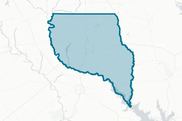 Nacogdoches County — detail map