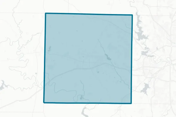 Parker County — detail map