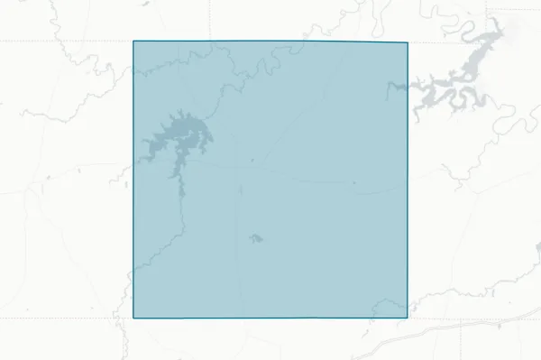 County of Stephens — detail map