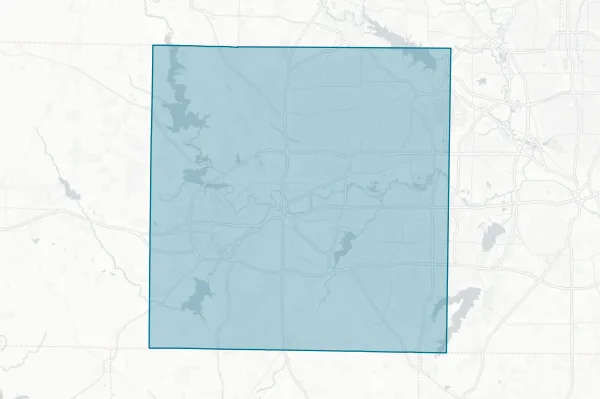 Tarrant County — detail map