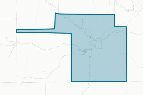 Tom Green County — detail map