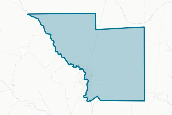 County of Webb — detail map